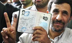 Mahmoud Ahmadinejad, the hardline Iranian president, voted in Tehran