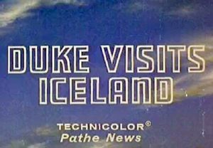 Duke visits Iceland