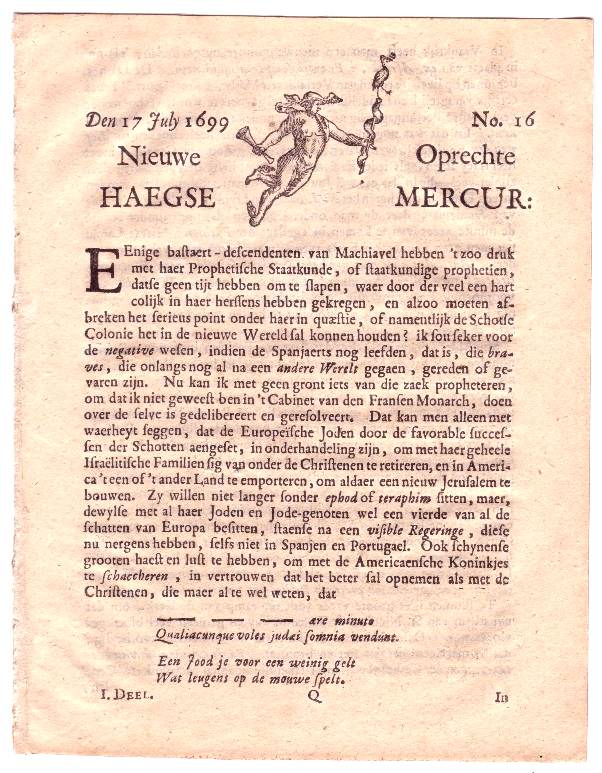 haegsemercur 1699